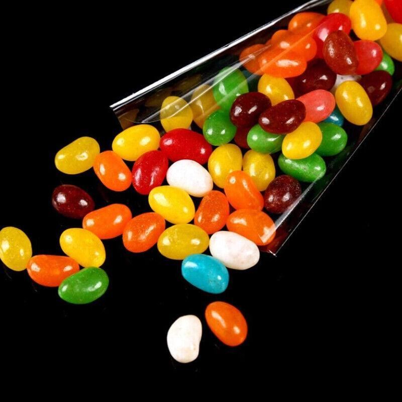 100PCS Easter Clear Cello Cone Bags