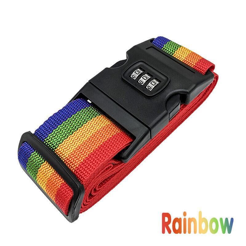 Luggage Strap Nylon Packing Belt 12Colours 1CS