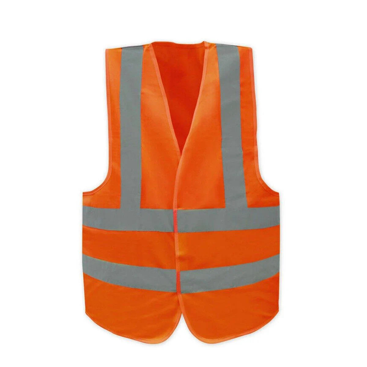 Safety Vest Reflective Tape Yellow Orange Day Workware Night High Visibility 1 Vest