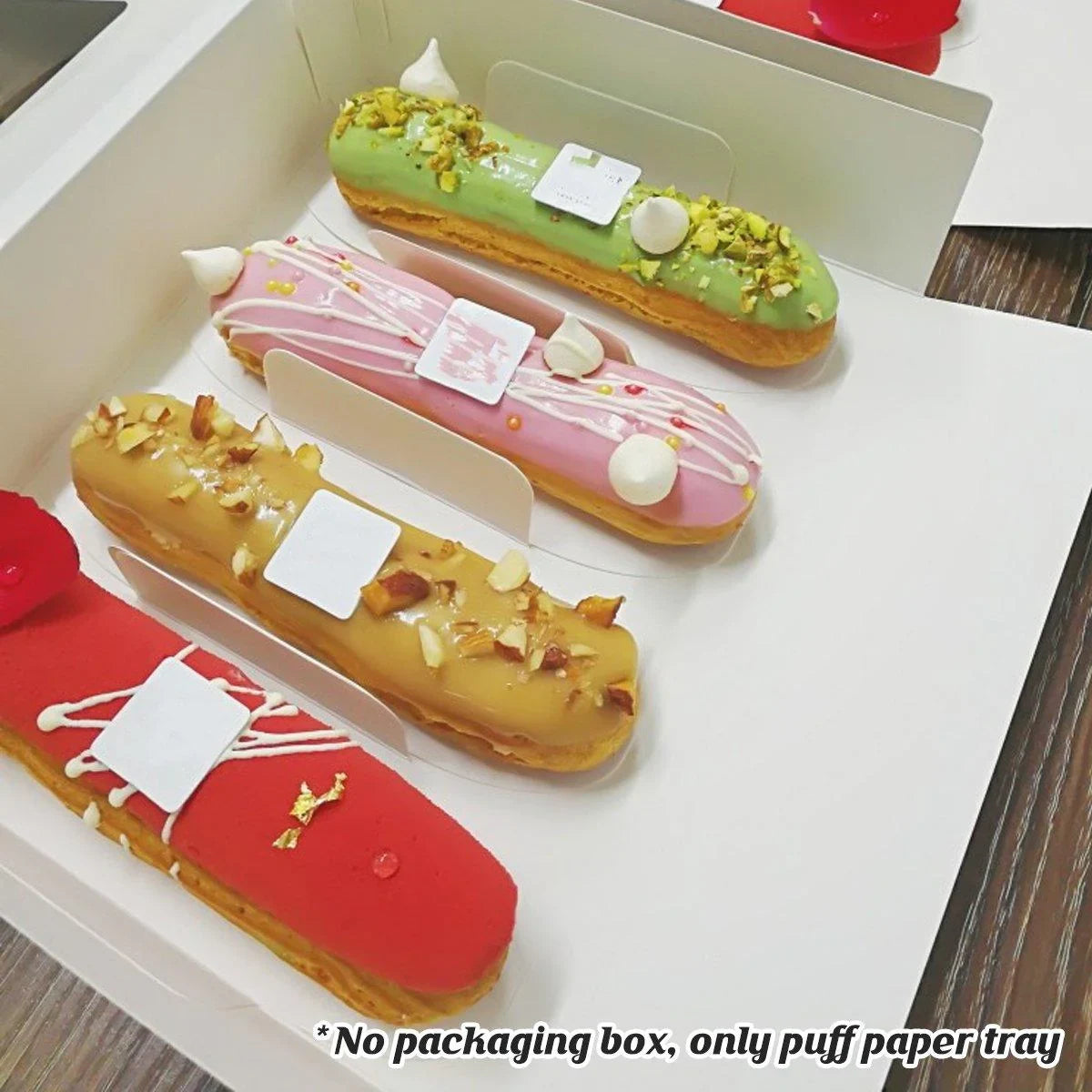 White Pastry Paper Holders 500PCS