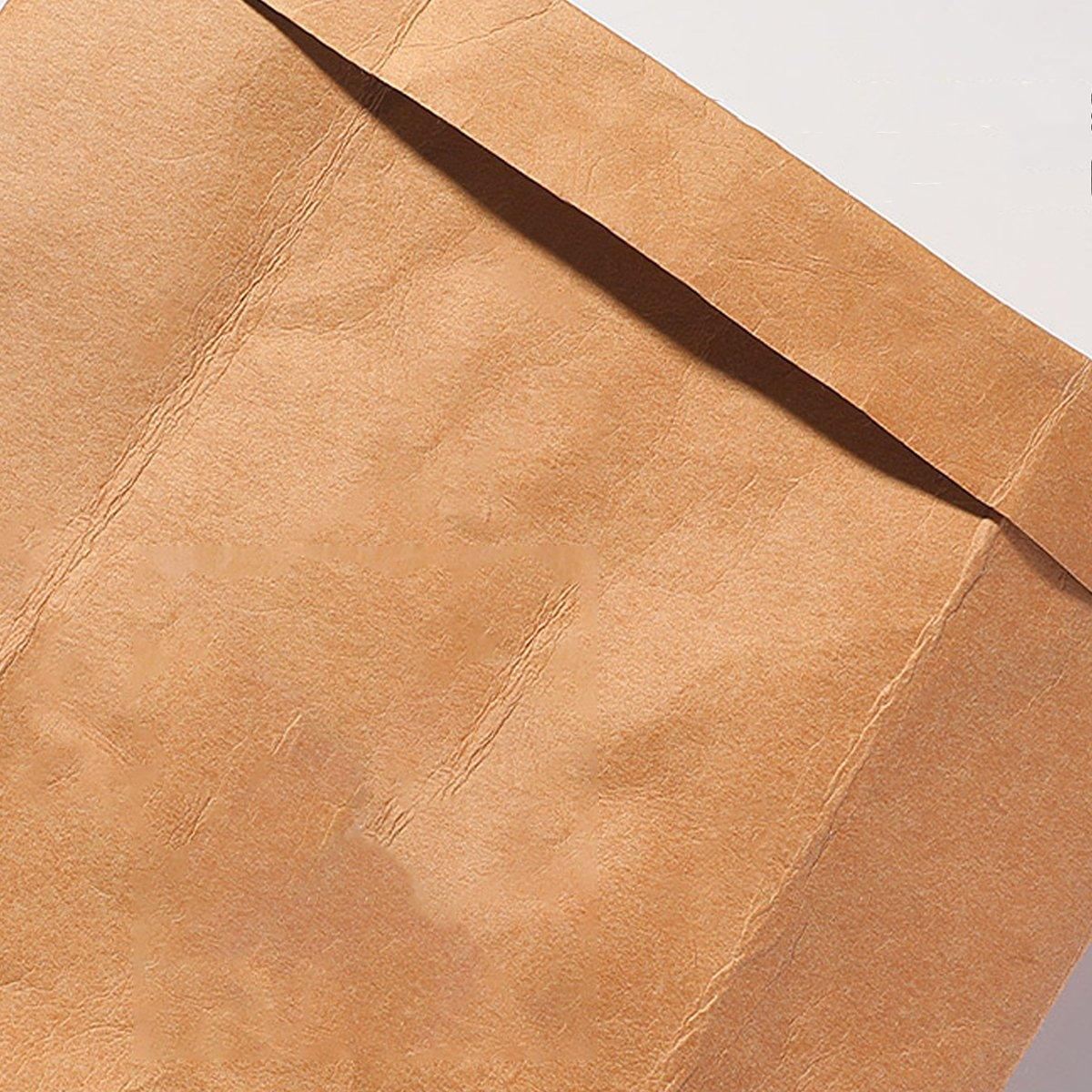 3PCS Washable Kraft Paper Storage Bag Kitchen Organizer