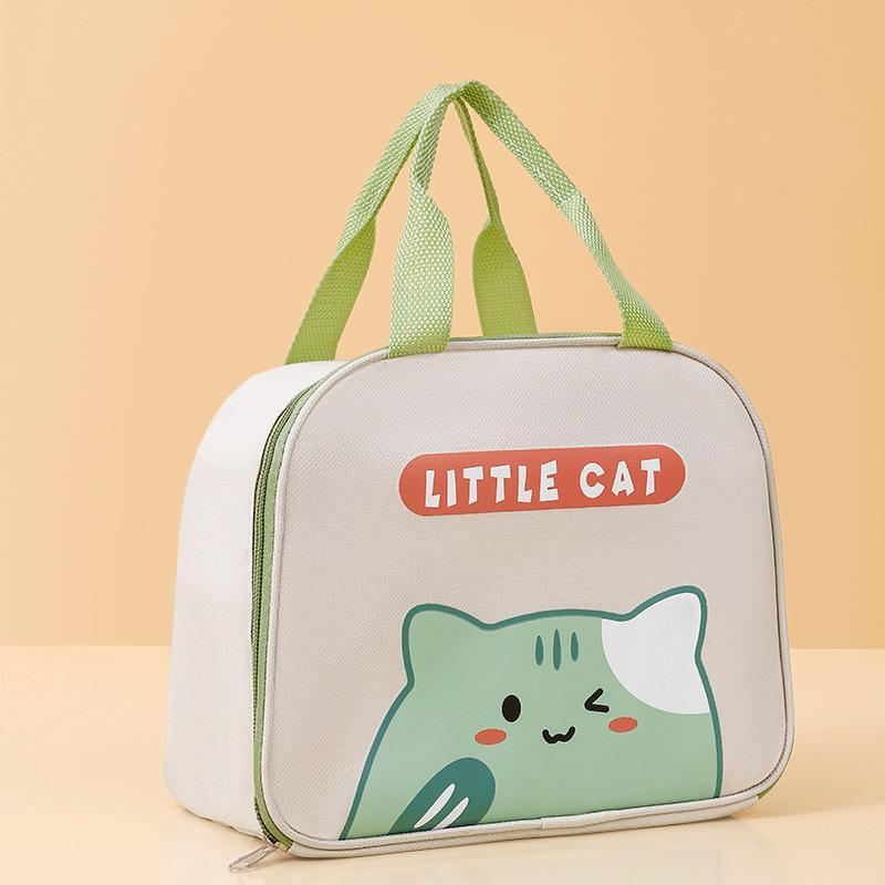 Reusable Cartoon Lunch Bag 4Colors 1PCS