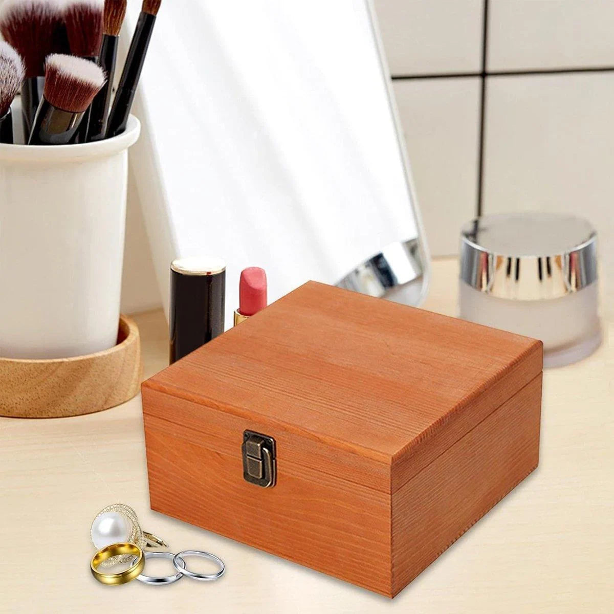 Pine Wooden Gift Box 1PC