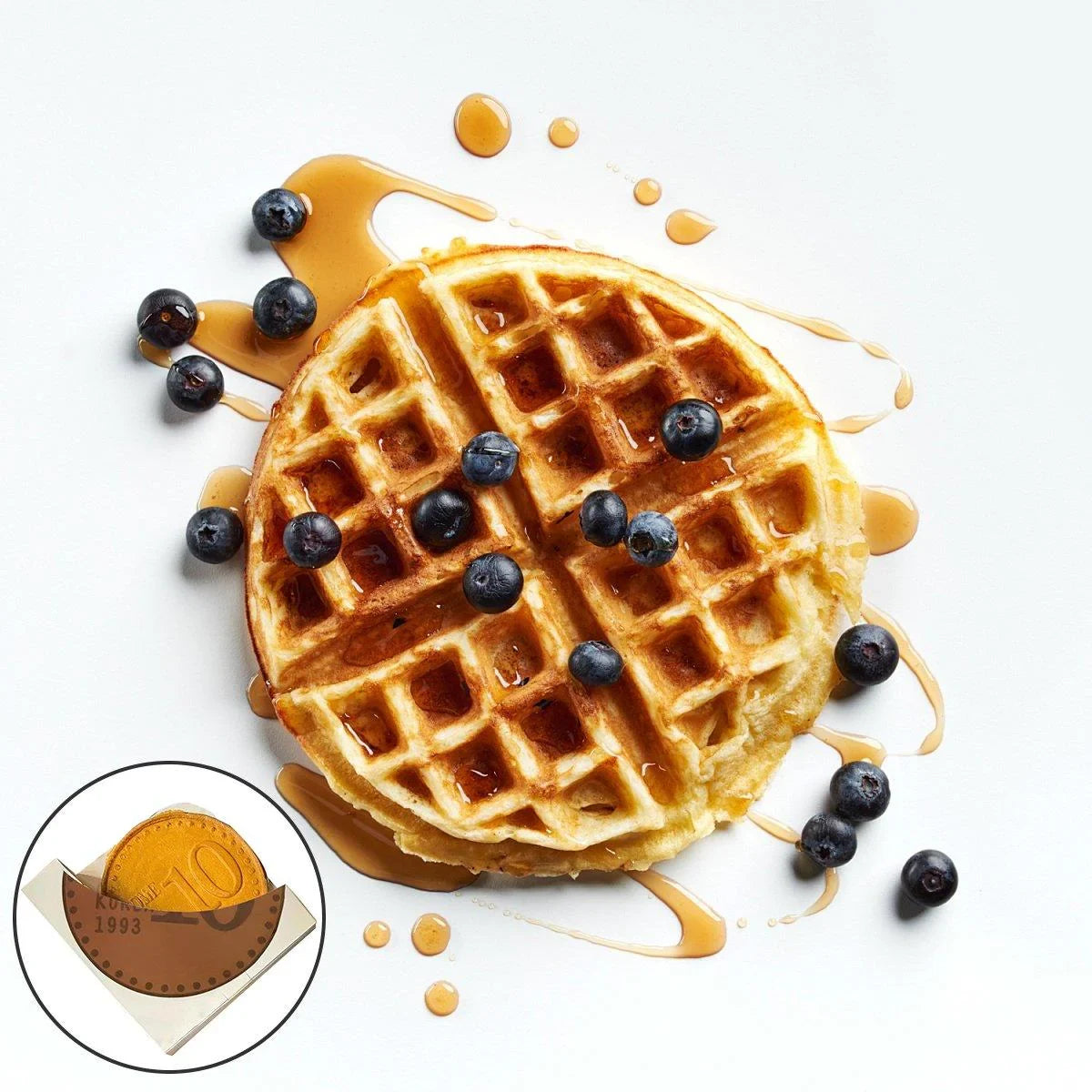 Paper Food Packaging Boxes Round 100PCS