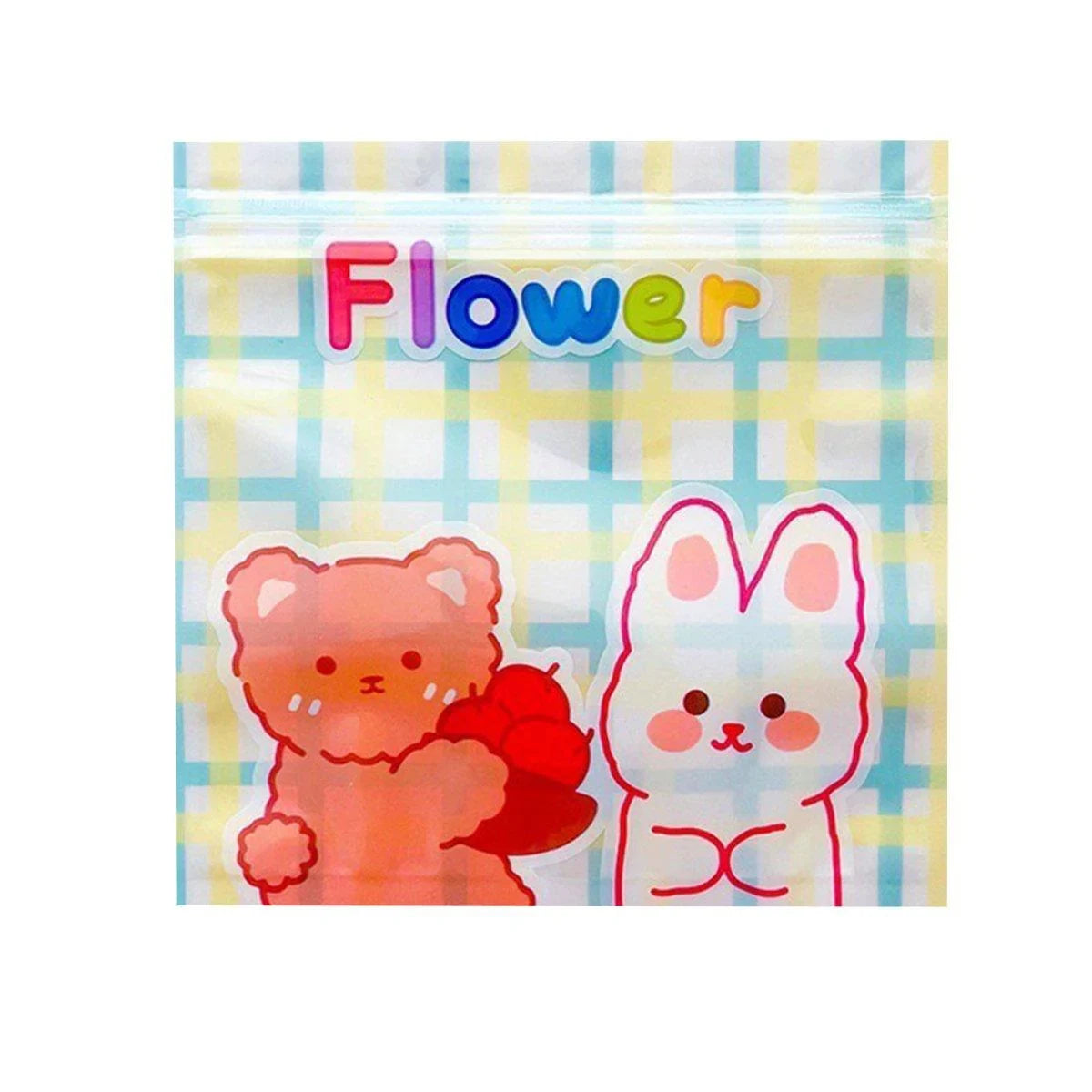 These cute cartoon Ziplock bags are perfect for keeping your snacks, candies, and cookies fresh and secure.