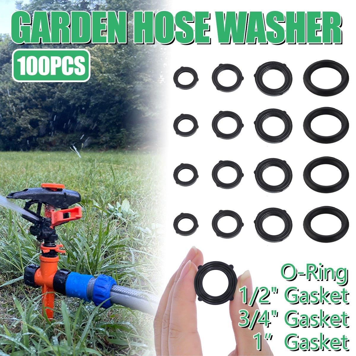 Rubber Gasket Ring Water Leak Proof 100PCS