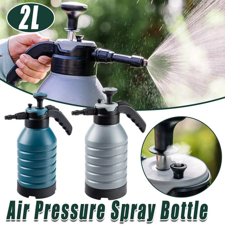 Durable Plastic Adjustable Watering Spray Bottles 2 Colors 1PC