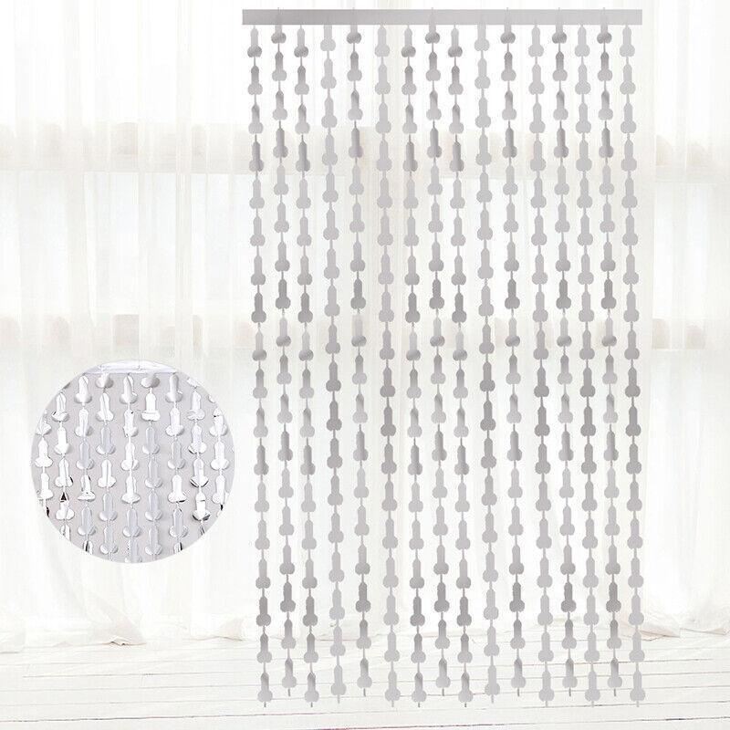 Willy Tinsel Curtain Metalic BackDrop 1PCS