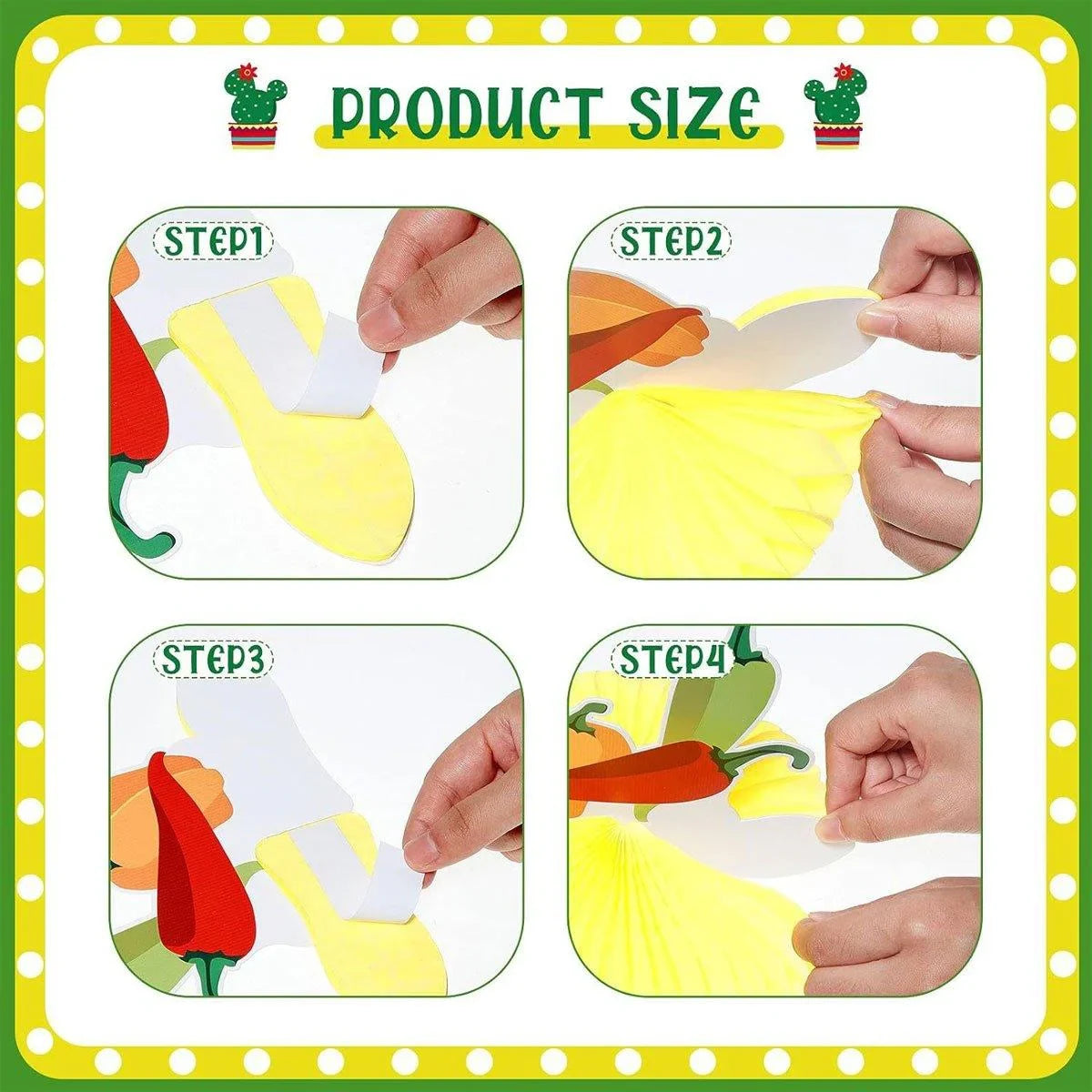 3 Set Honeycomb Tissue Paper Ball Bottom Party Decoration