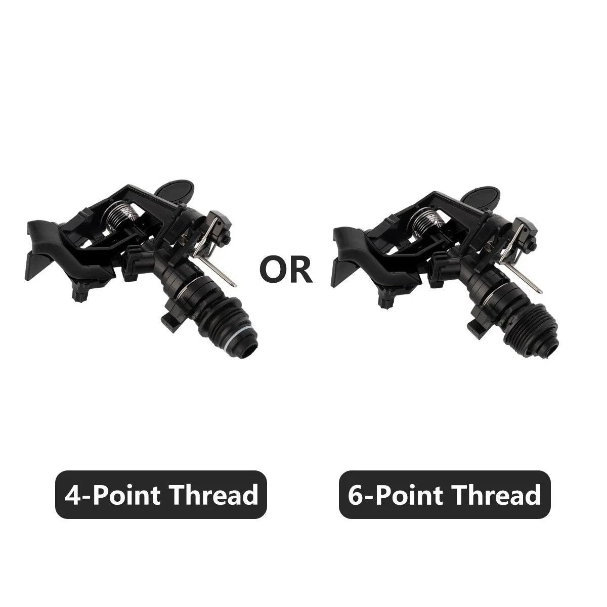 Agricultural Irrigation Lawn Rotating Sprinkler Heads 6Colours 1PCS