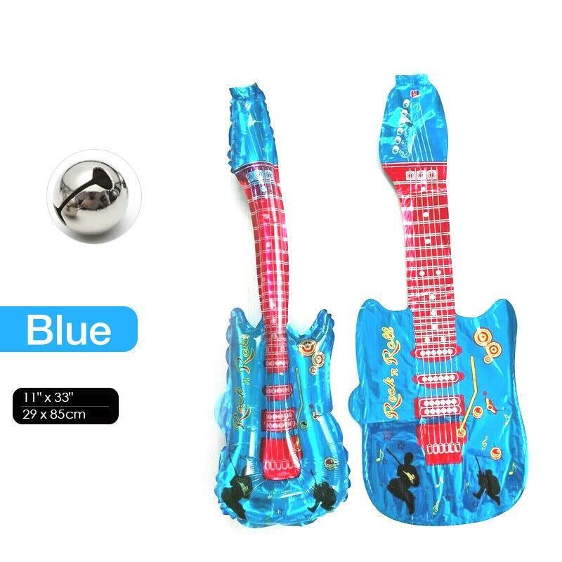 Guitar Fill Air Balloon Decoration 4Colours 1PC