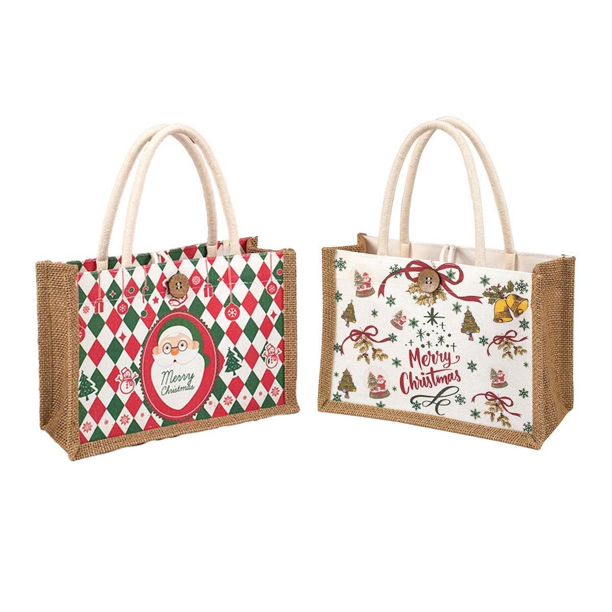 Christmas Santa Claus Gift Bag Apple Packaging Bag 1PCS