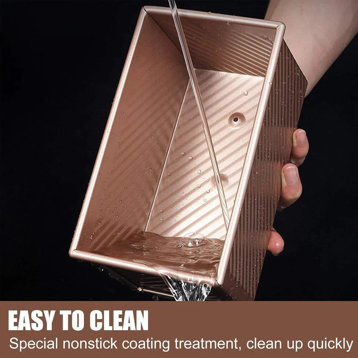 Golden Toast Bread Box 1PC