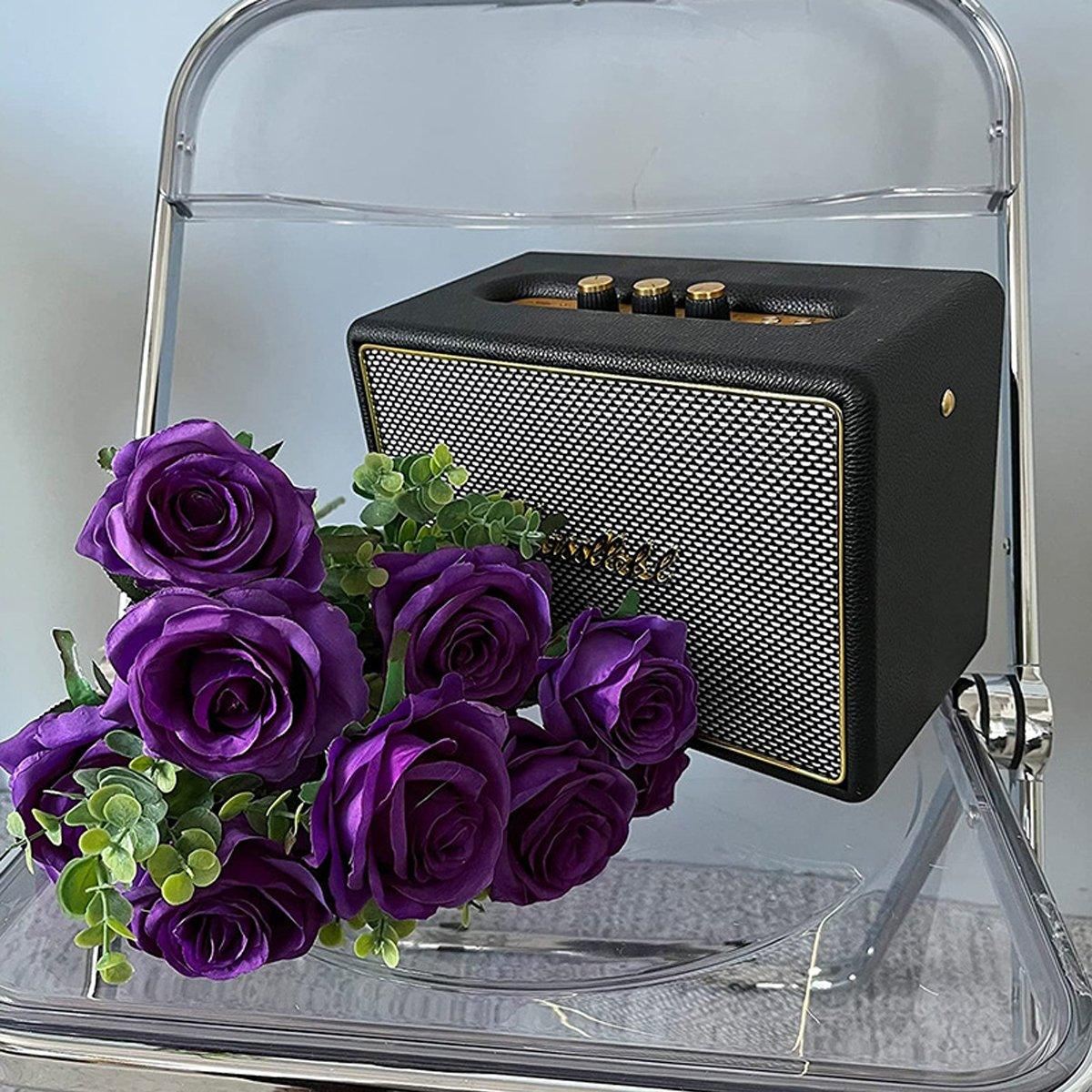 10PCS Artificial Flowers Simulation Rose