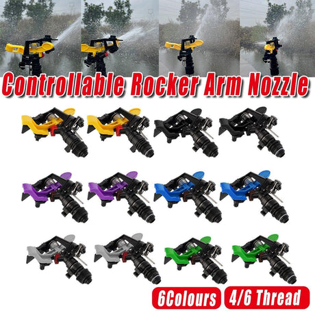Agricultural Irrigation Lawn Rotating Sprinkler Heads 6Colours 1PCS
