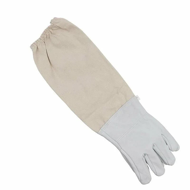 Goatskin Protective Bee Keeping Vented Long Sleeve Beekeeping Gloves 1 Pair