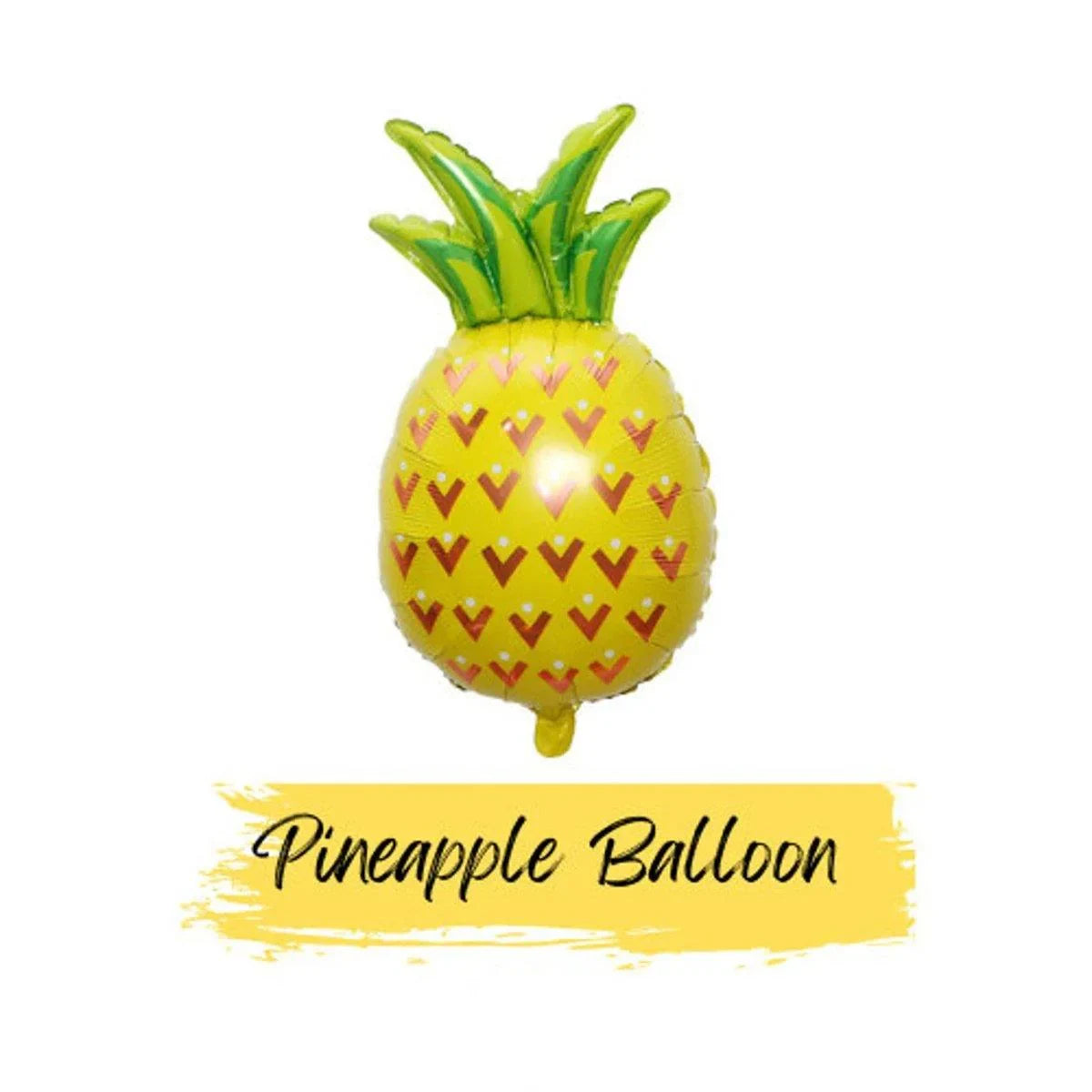 5PCS Pineapple Foil Balloon Party Decoration