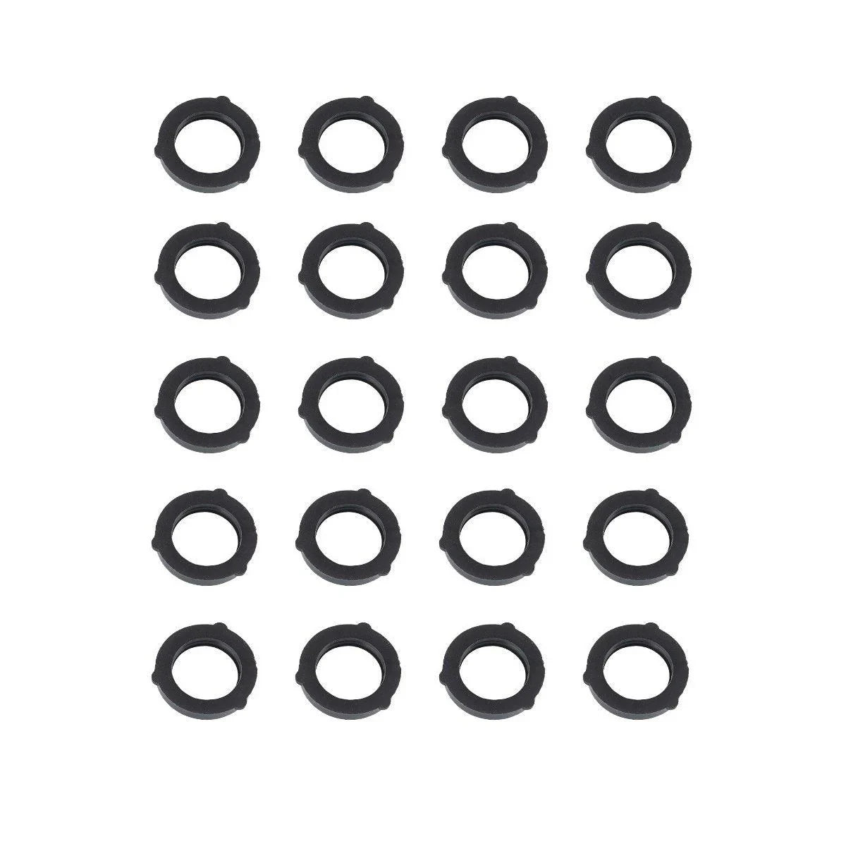 Rubber Gasket Ring Water Leak Proof 100PCS