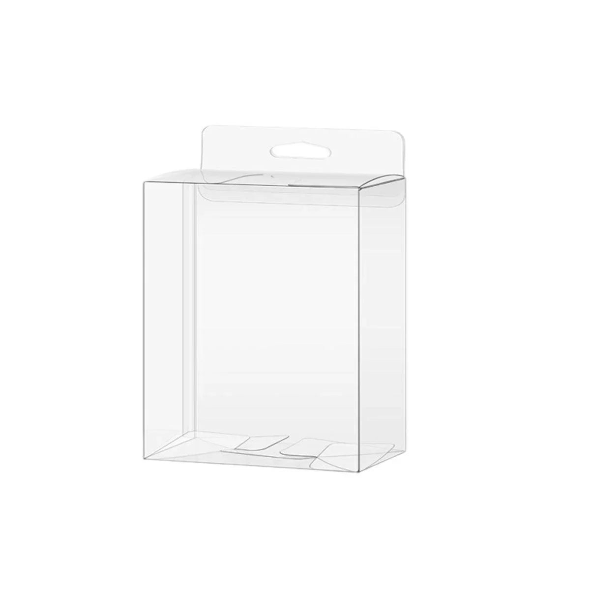 Transparent PVC Hook Gift Boxes 50PCS