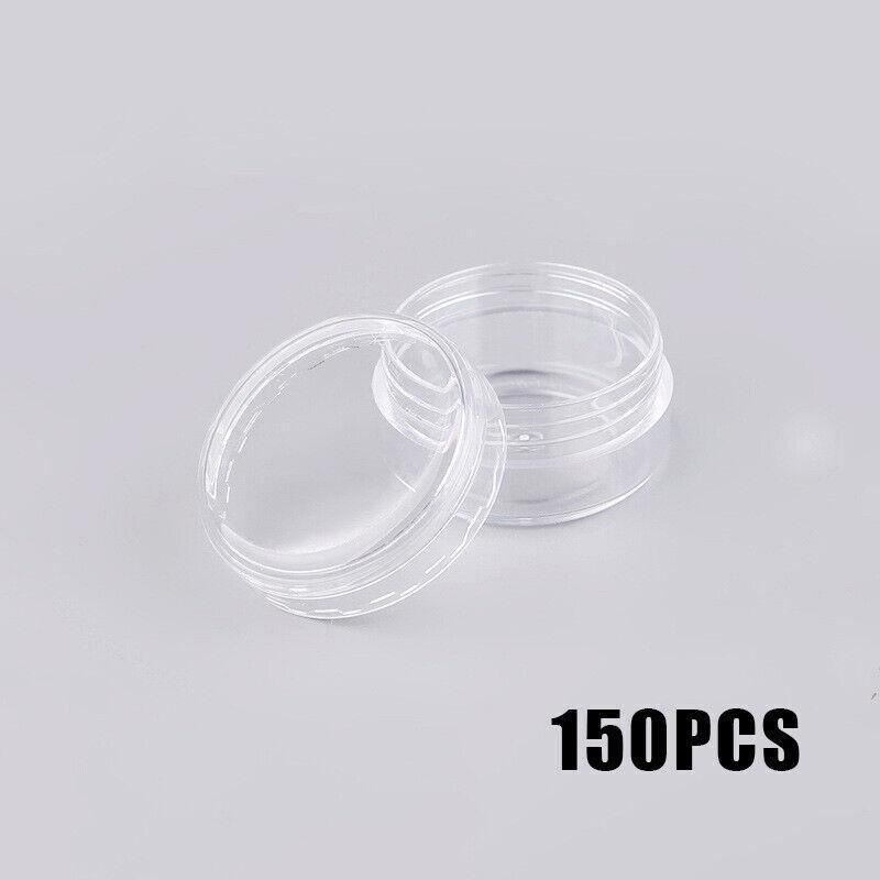 50-200X Mini Sample Bottle Cosmetic Makeup Jar Pot Face Cream Lip Balm Container