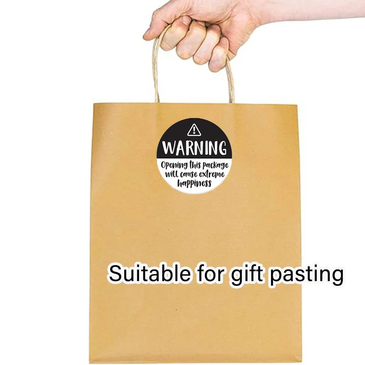 Warning Sticker Safety Stickers 8 Pattern 500PCS