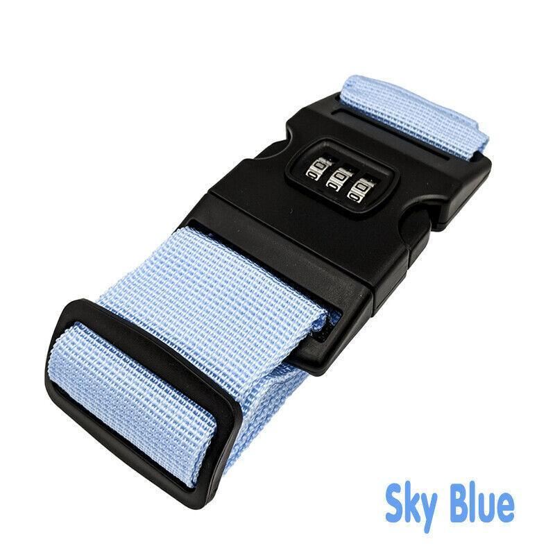 Luggage Strap Nylon Packing Belt 12Colours 1CS
