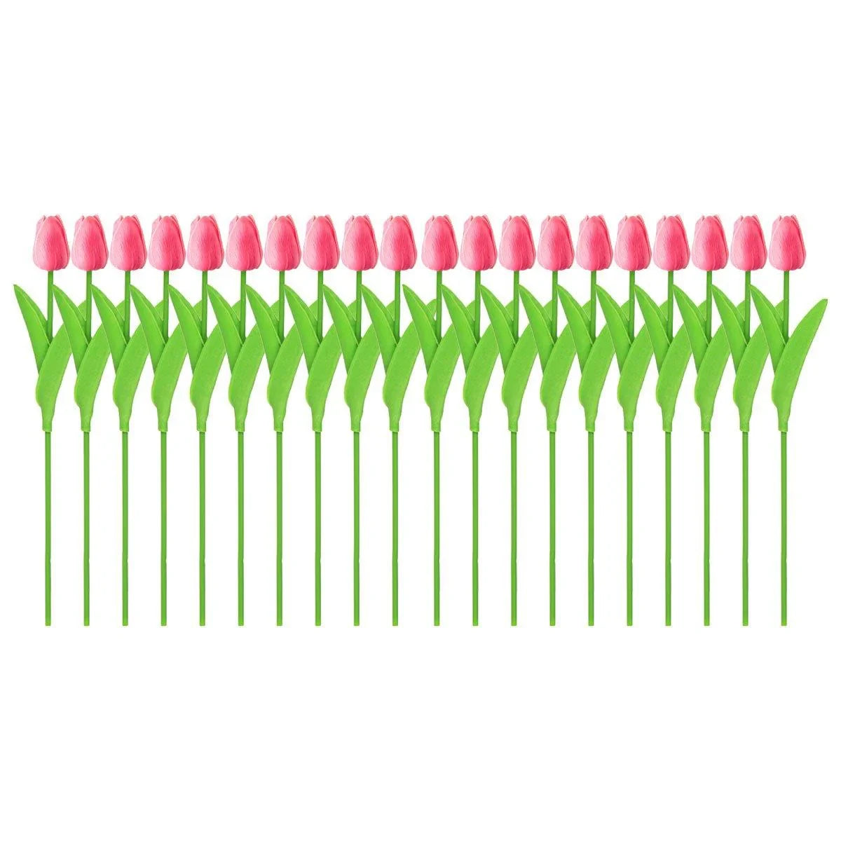 20PCS Fake Flowers Wedding Decor