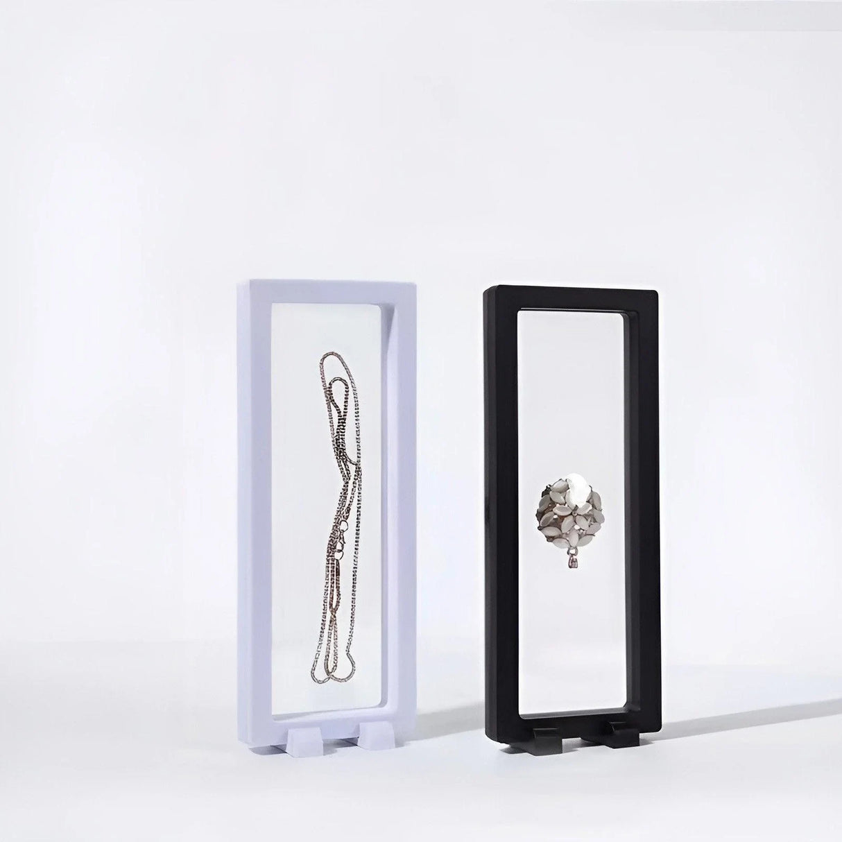 Display Box Plastic Jewelry Storage 10pcs