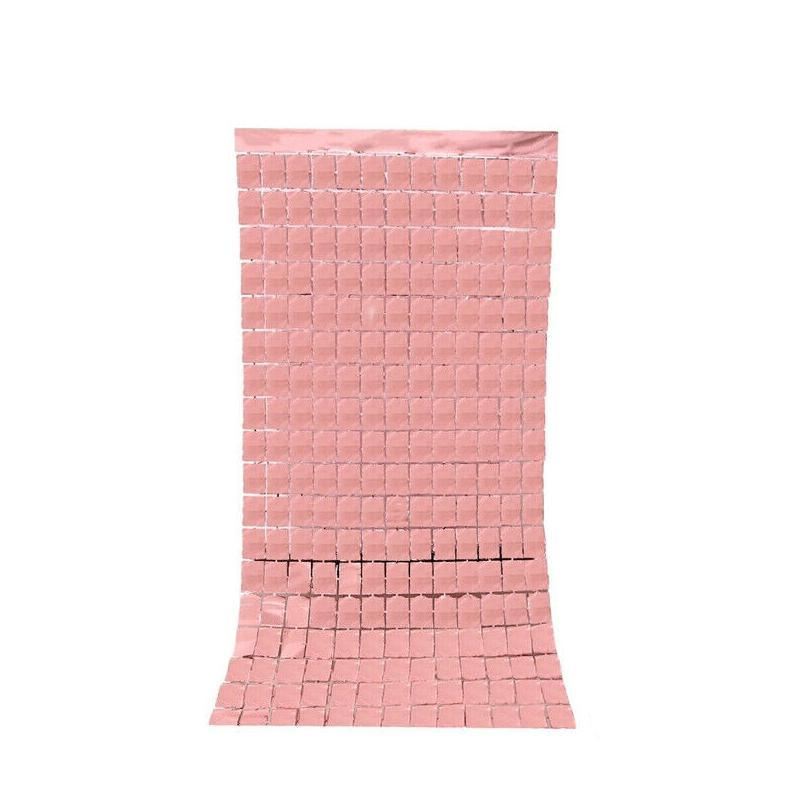 Rectangle Tinsel Curtain Shimmer Wall Backdrop 1PC
