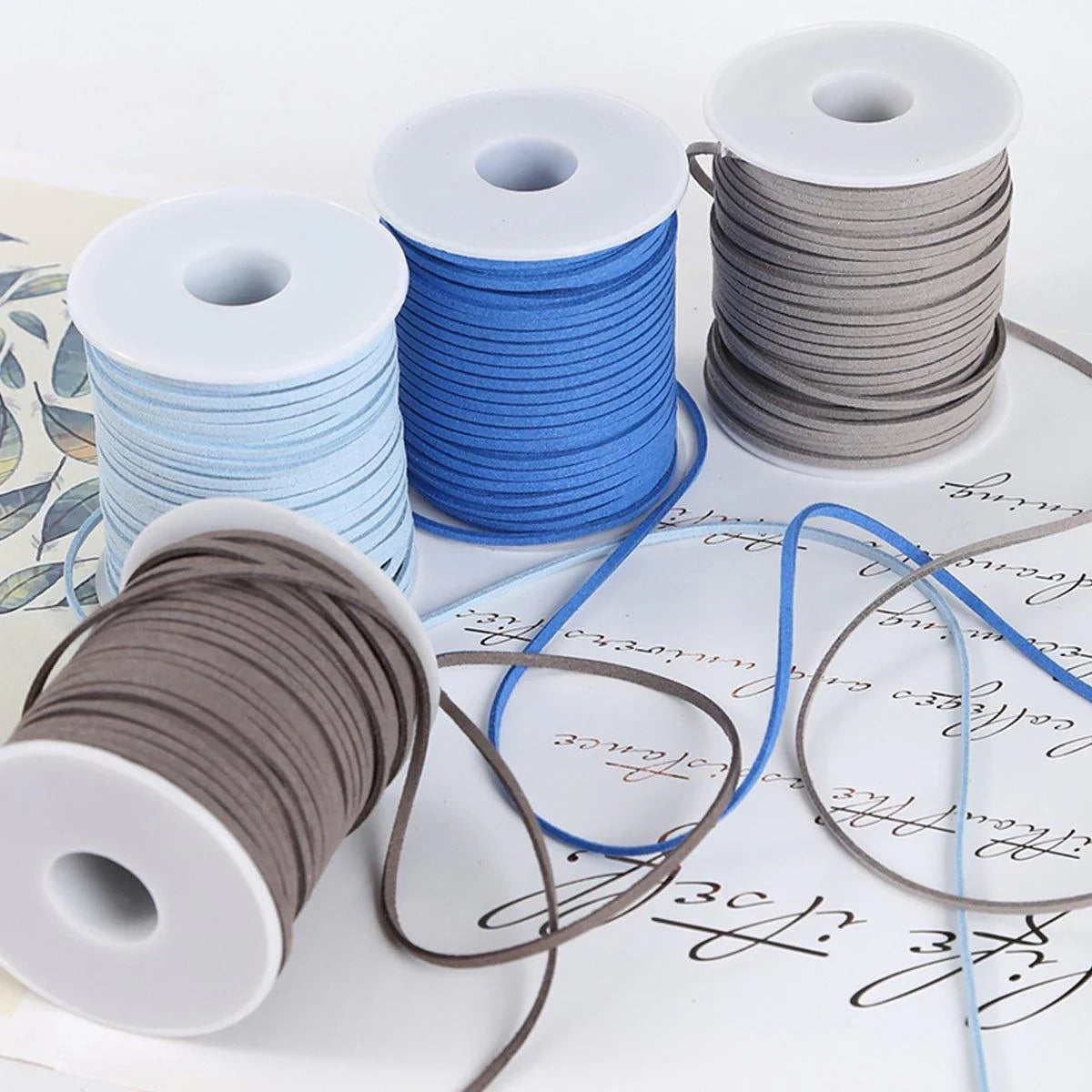 32 Colours Leather Rope Gift Box Packaging Belt