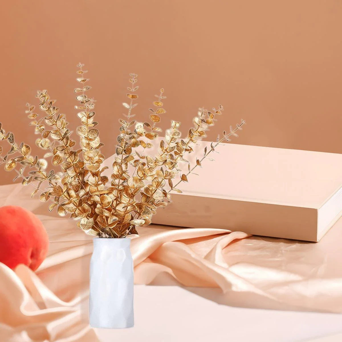 20PCS Eucalyptus Leaves Plastic