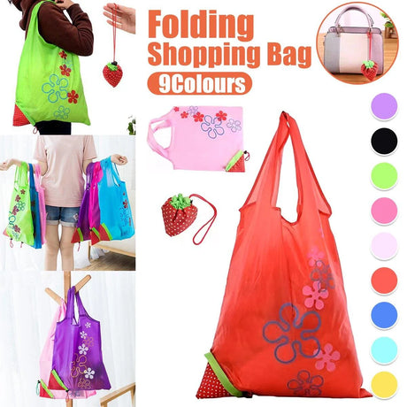 Polyester Reusable Grocery Bags Eco-Friendly 5PCS