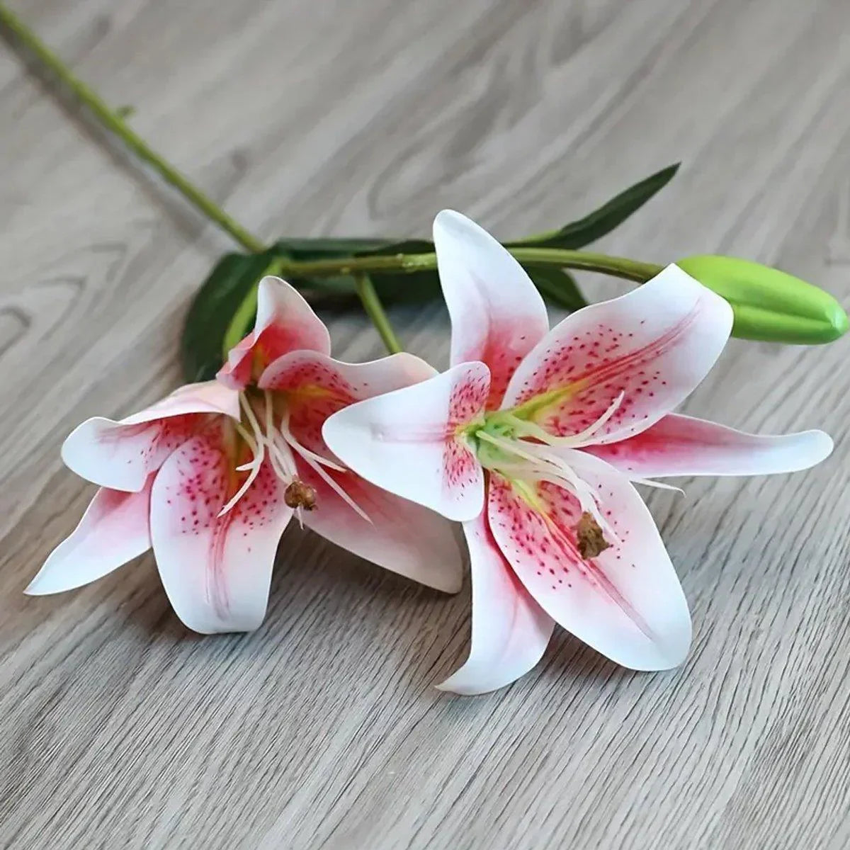 2PCS Artificial Flowers Lily