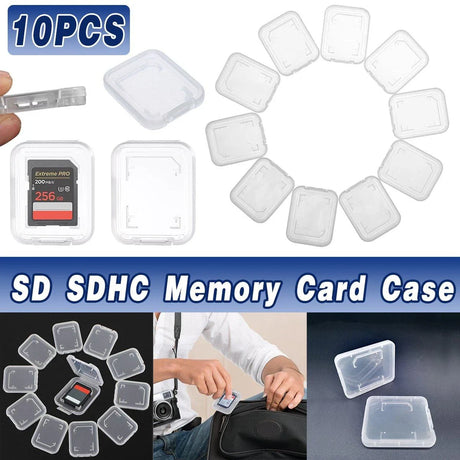 SD Memory Card Case 10PCS