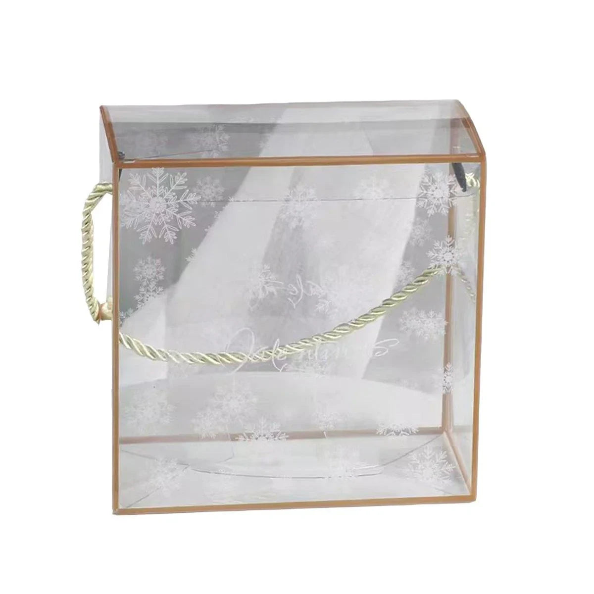 PET Plastic Candy Boxes with Handles Clear Display 20PCS