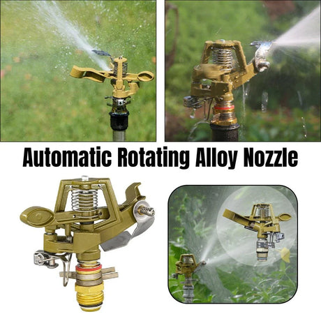 Garden Lawn Sprinkler Rotating Head  Nozzle 1PC