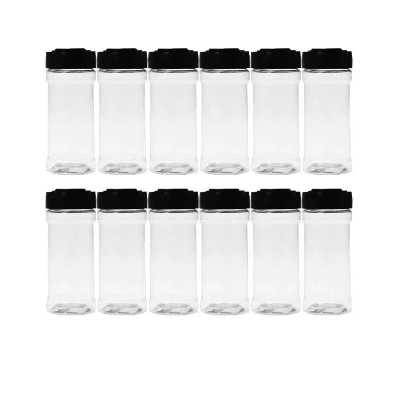 Plastic Spice Bottles 48PCS