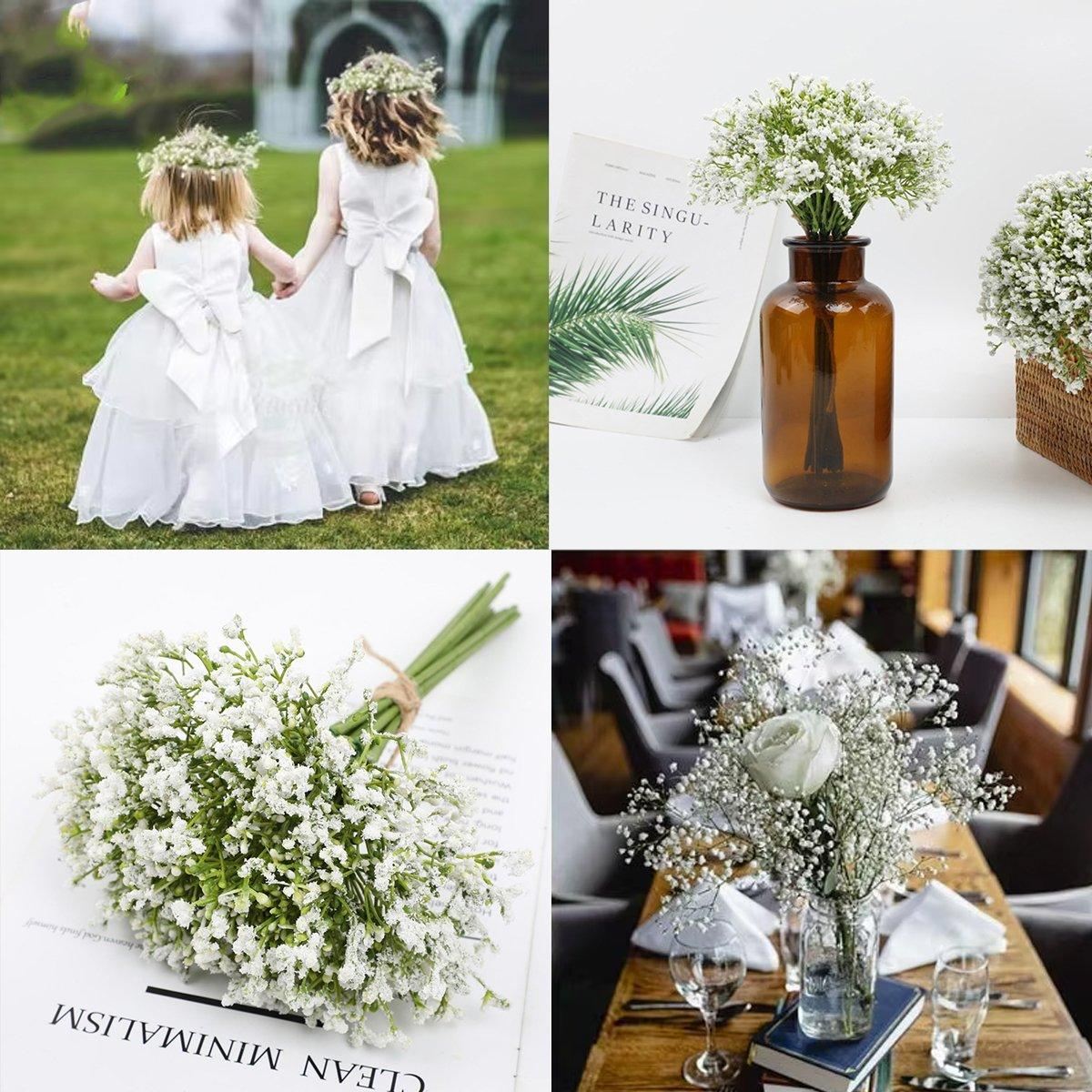 12PCS Artificial Flowers Gypsophila