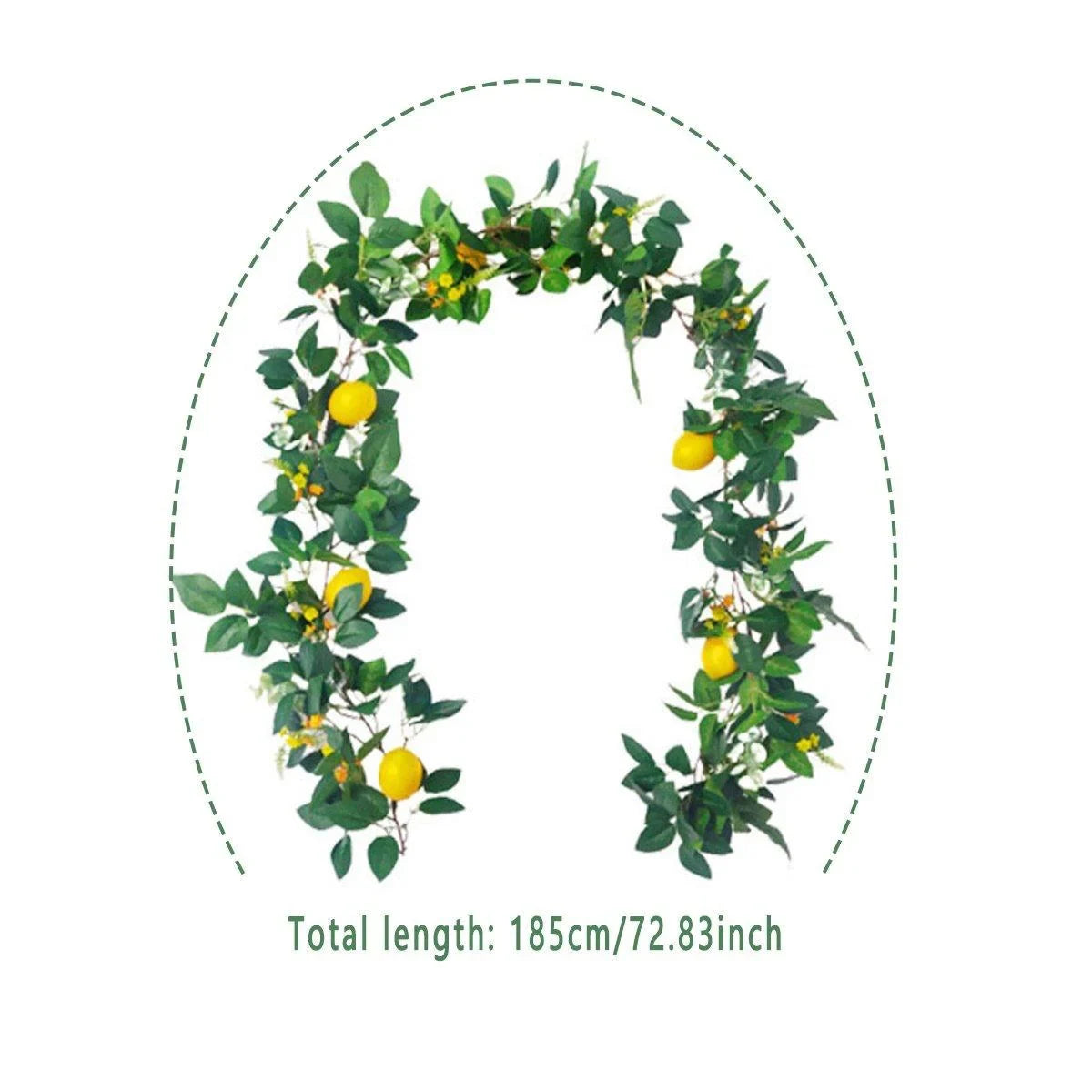 Simulation Lemon Rattan 4PC