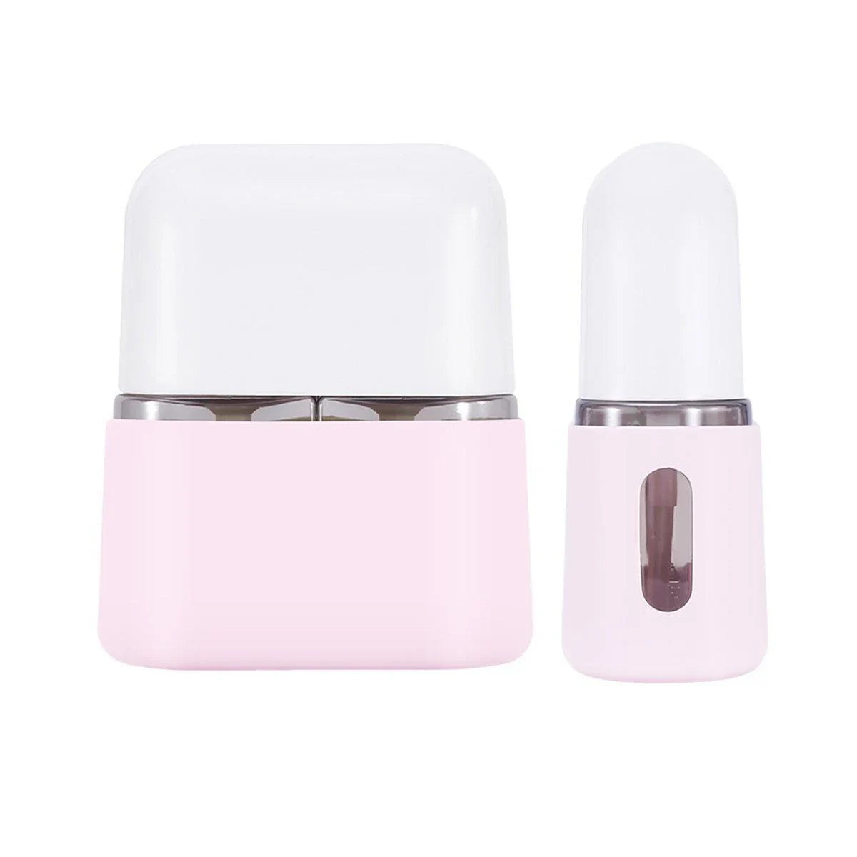 Portable Transparent Plastic Bottling 3 Colors 1Set