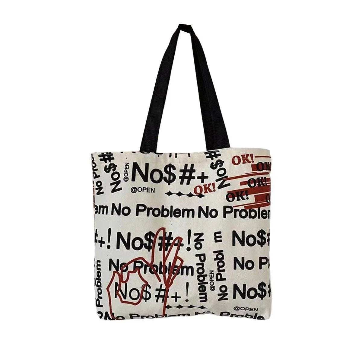 High-Quality Canvas Shoulder Bags 1PC