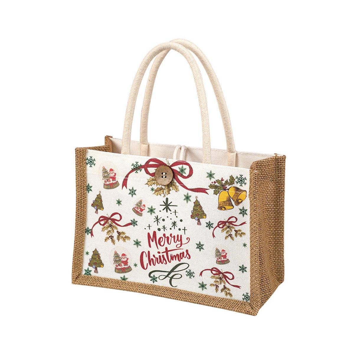 Christmas Santa Claus Gift Bag Apple Packaging Bag 1PCS