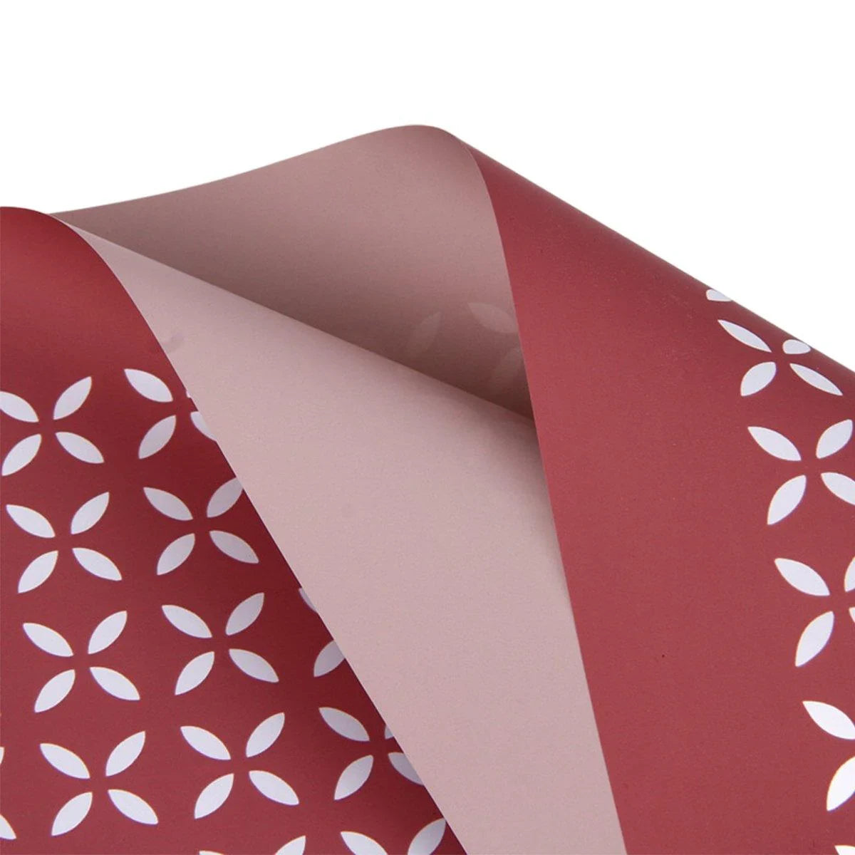 Waterproof Two-Tone Print Wrapping Paper 100PCS