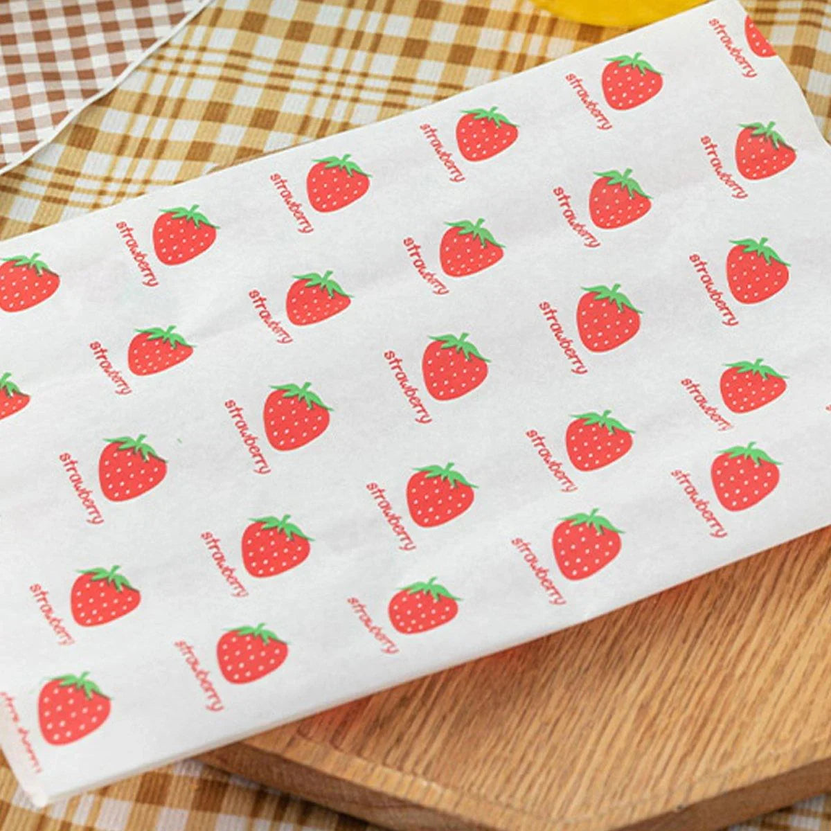 Grease-Proof Coated Sandwich Wrapping Papers 100PCS