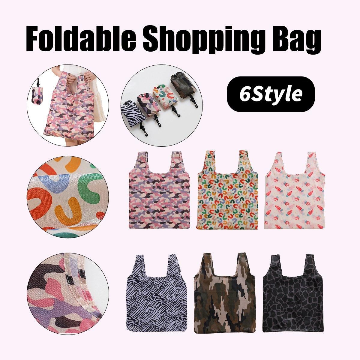 Reusable Eco-Friendly Grocery Bag Shopping Tote 1PC