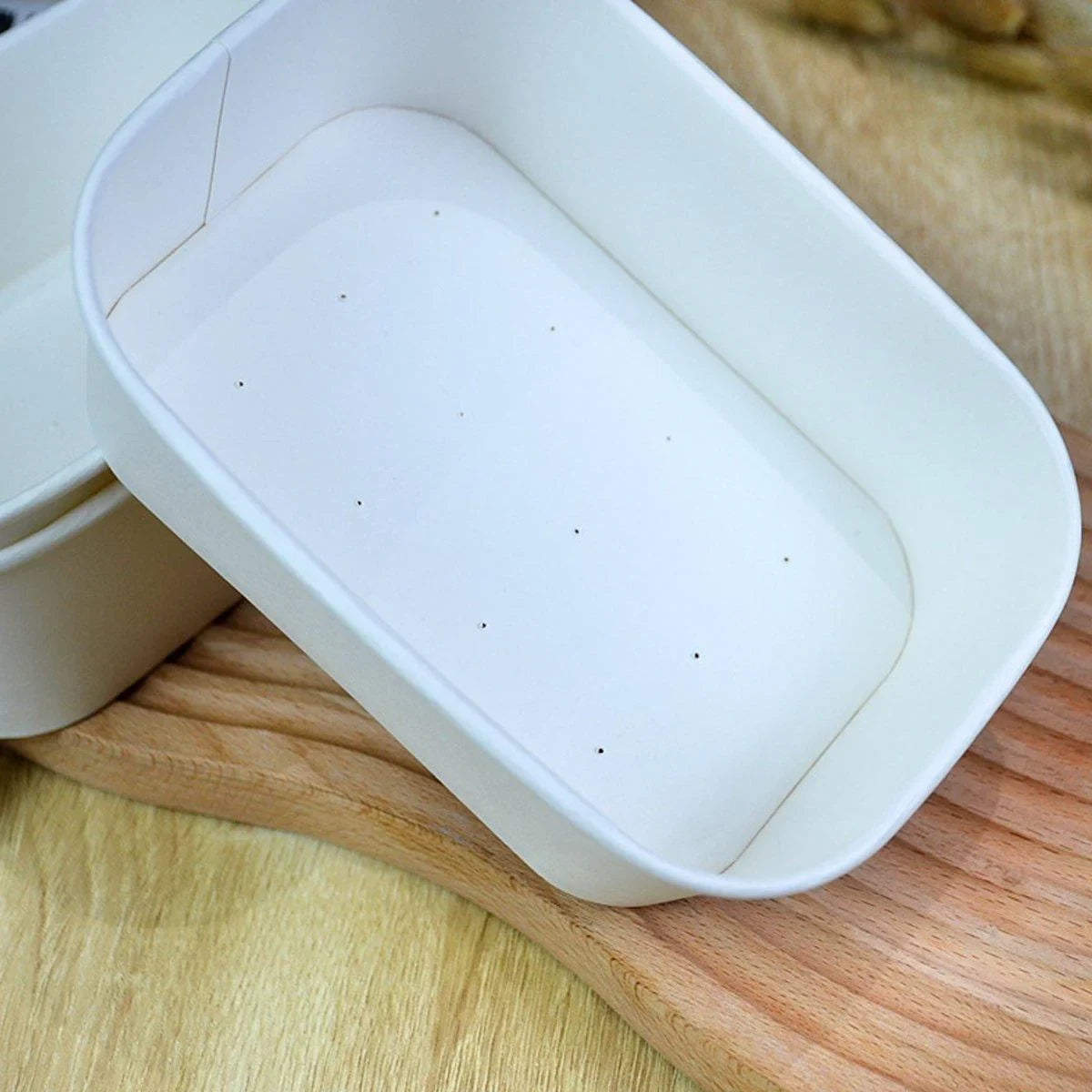 Disposable Resistant Paper Bread Box 100PCS