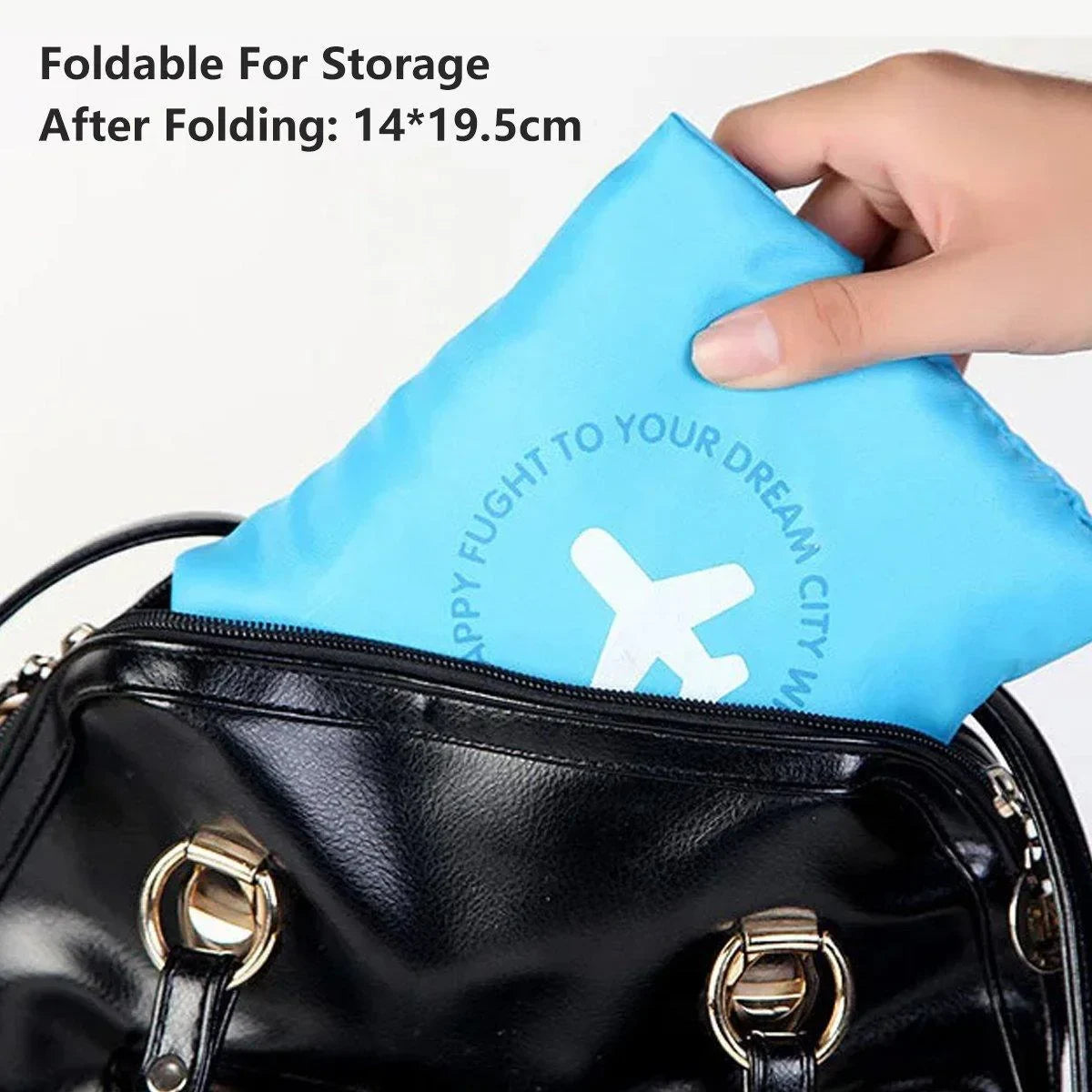 Duffel Storage Bag Waterproof Nylon 4 Colors 1 Piece