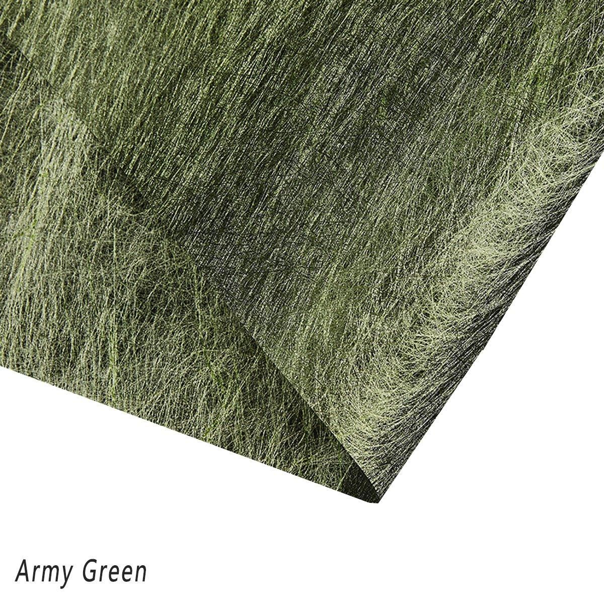 A selection of fabric sheets in various colors, including pink, white, brown, and blue.