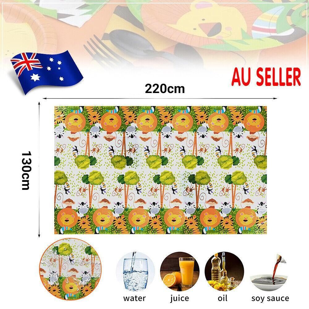 Oilproof Washable Plastic Tablecloth 1PC