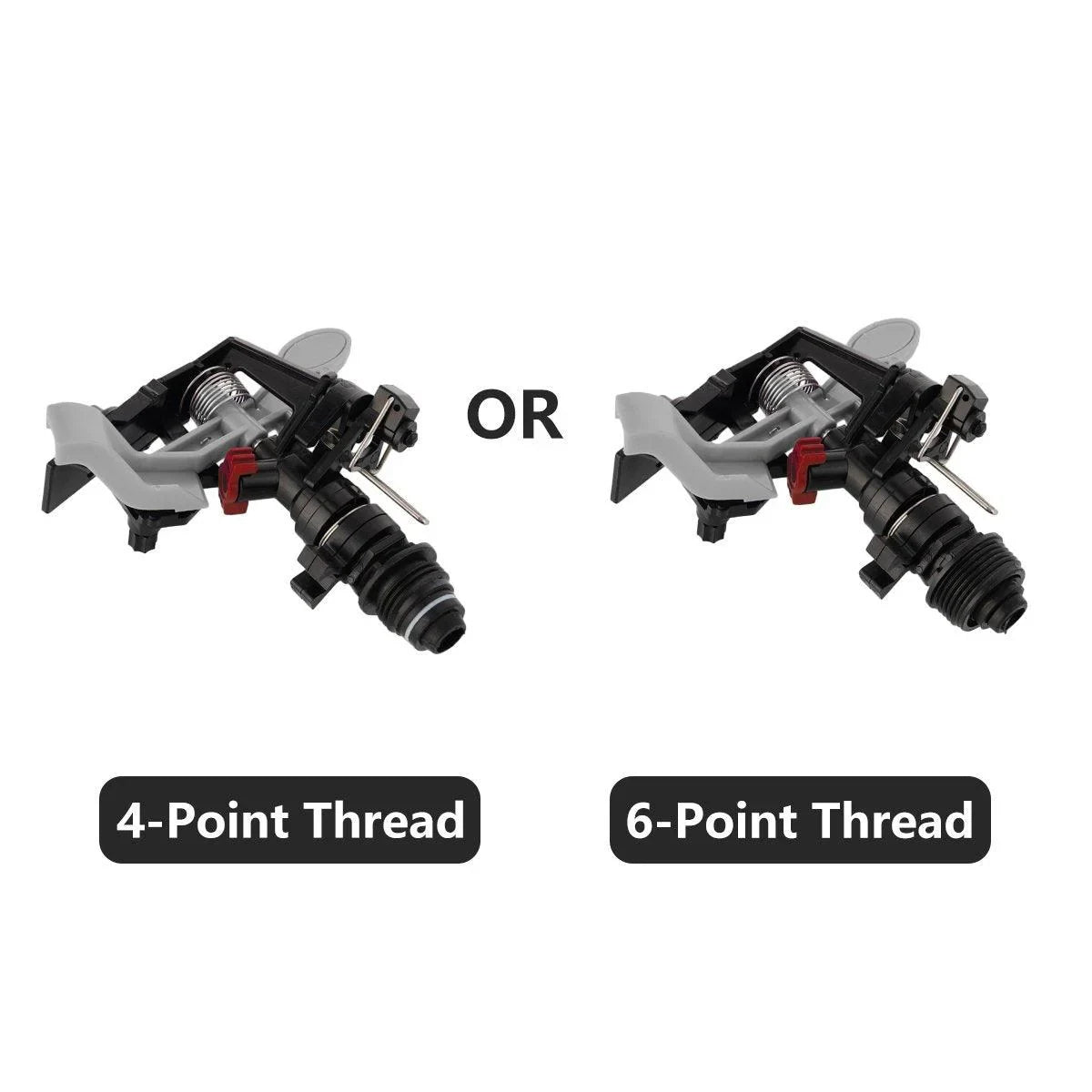 Agricultural Irrigation Lawn Rotating Sprinkler Heads 6Colours 1PCS